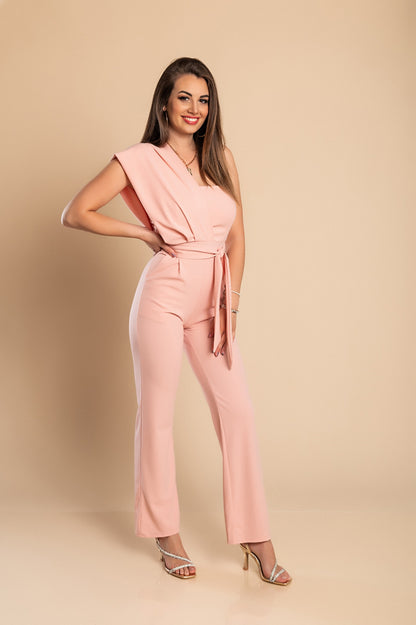 Tuta elegante Chia, rosa antico