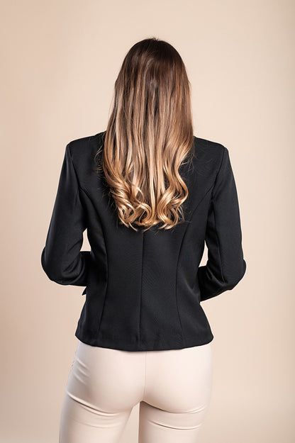 Blazer con colletto classico, blu