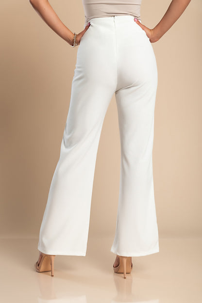 PANTALONI EMANUELA - BIANCO
