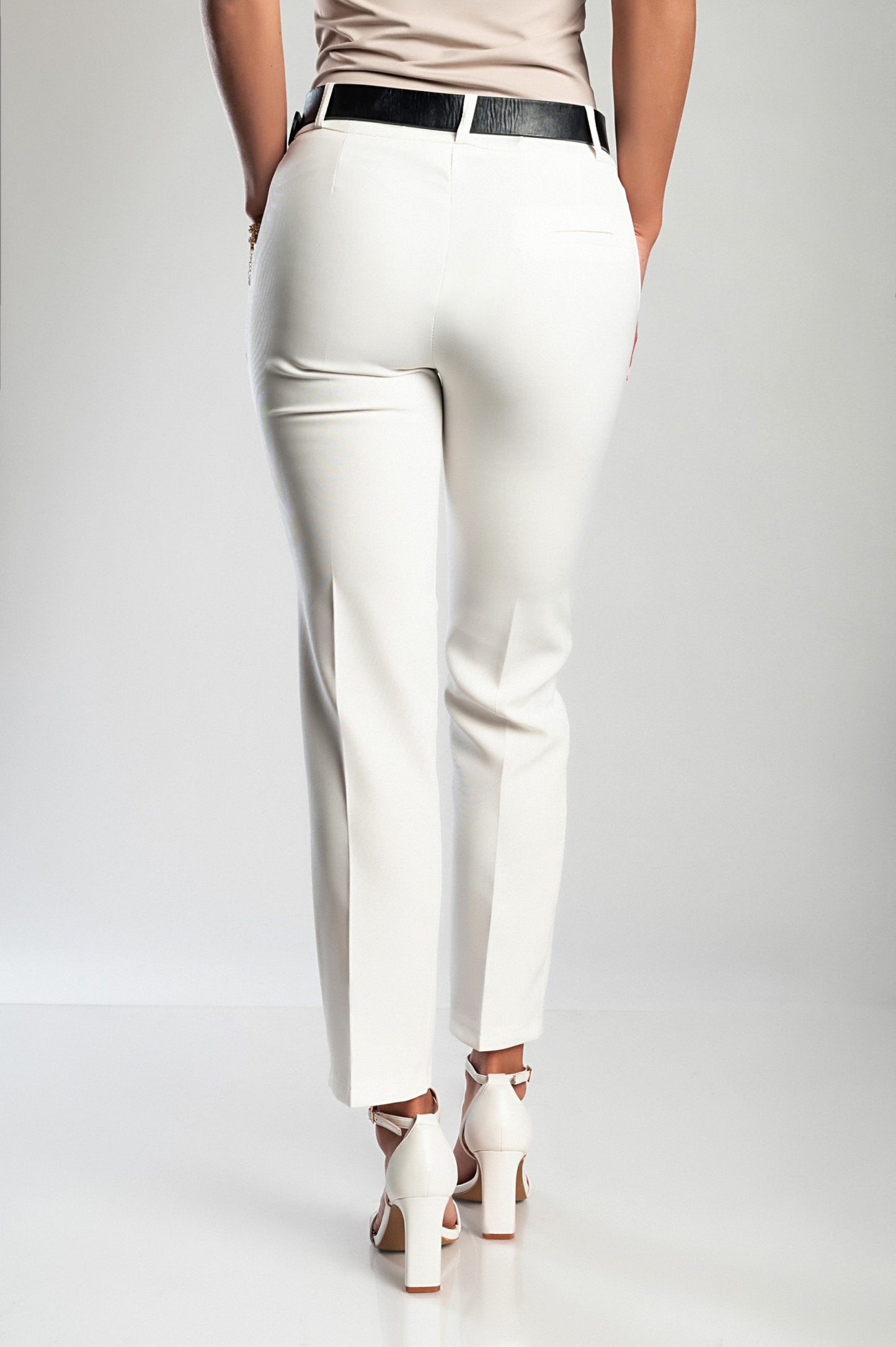Pantaloni lunghi eleganti, cammello