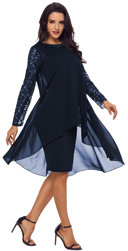 VESTITO ALEXINA - NERO