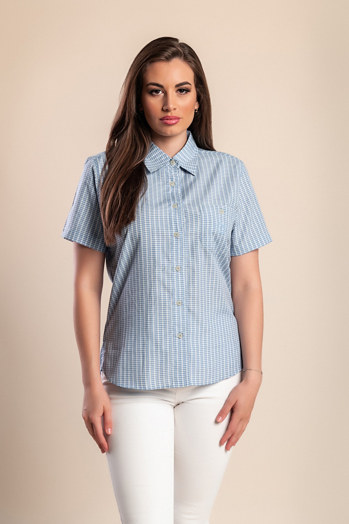 Maglietta a maniche corte, blu