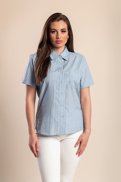 Maglietta a maniche corte, blu