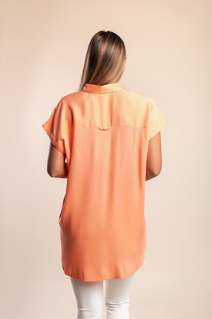 Maglietta a maniche corte, albicocca