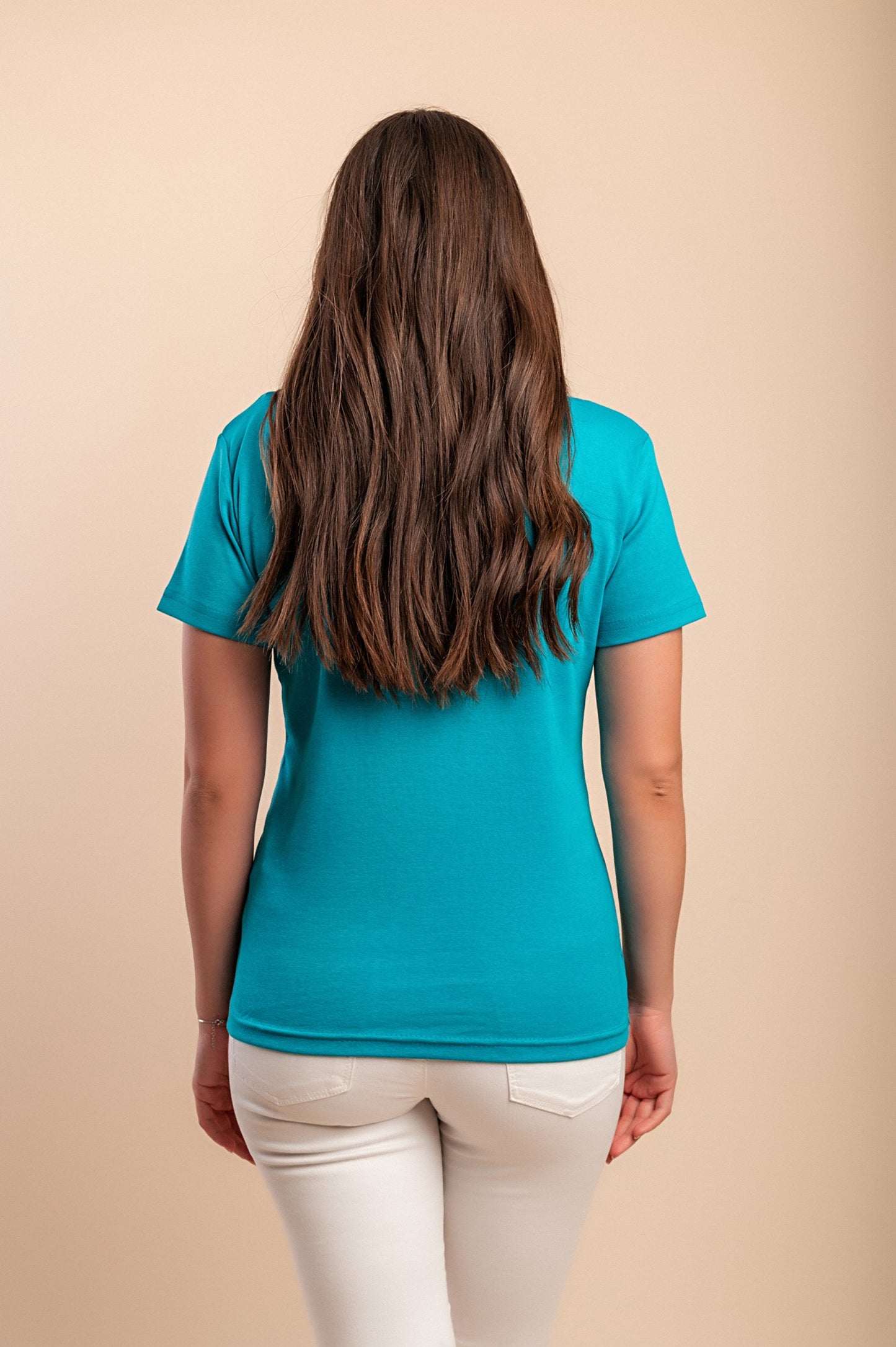 T-shirt in cotone con stampa, blu scuro