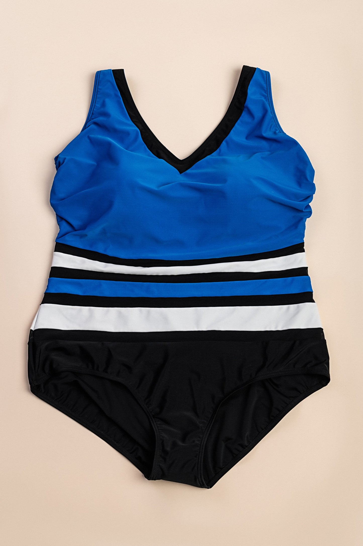 Costume da bagno taglie forti, blu