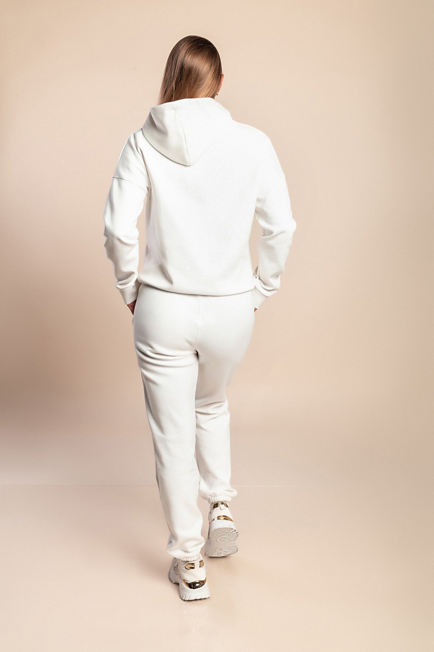 Tuta in cotone due pezzi, nera