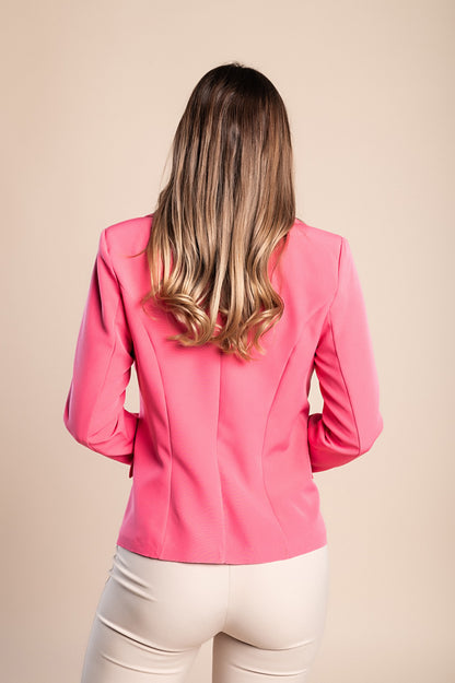 Blazer con colletto classico, blu