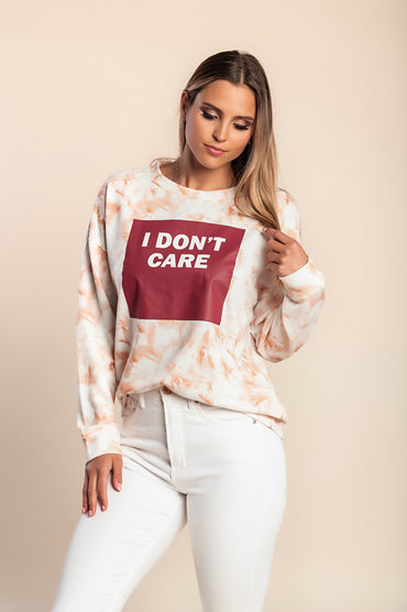 Maglia a maniche lunghe, bianca