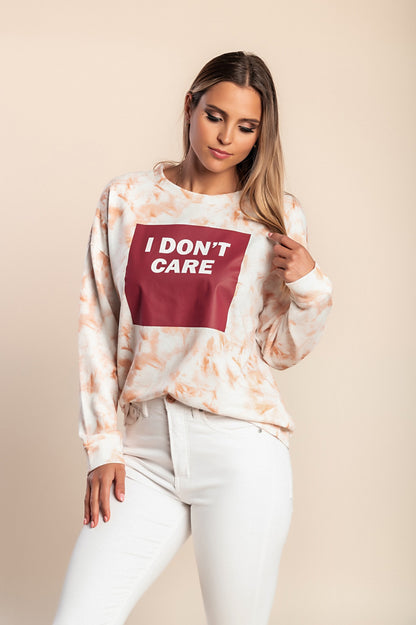 Maglia a maniche lunghe, bianca