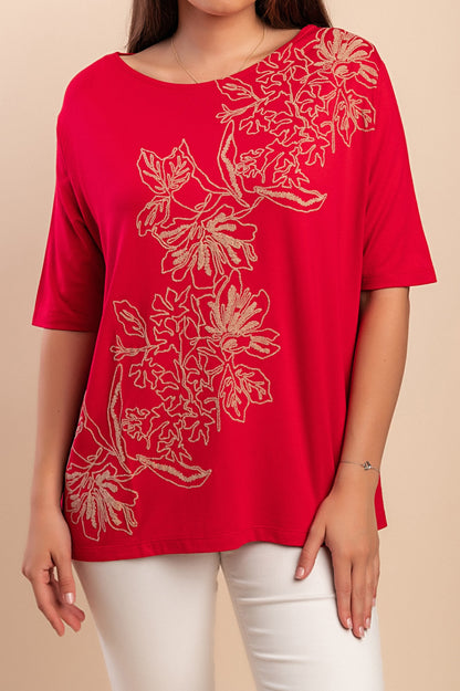 T-shirt stampata, bianca