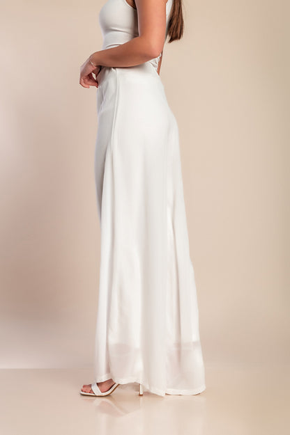 Pantaloni lunghi eleganti Veronna, neri