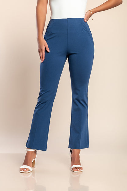 Pantaloni eleganti in cotone, neri