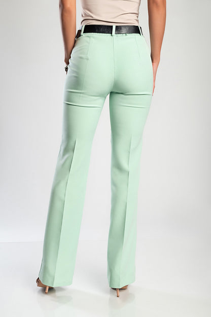 Completo elegante blazer e pantaloni, menta