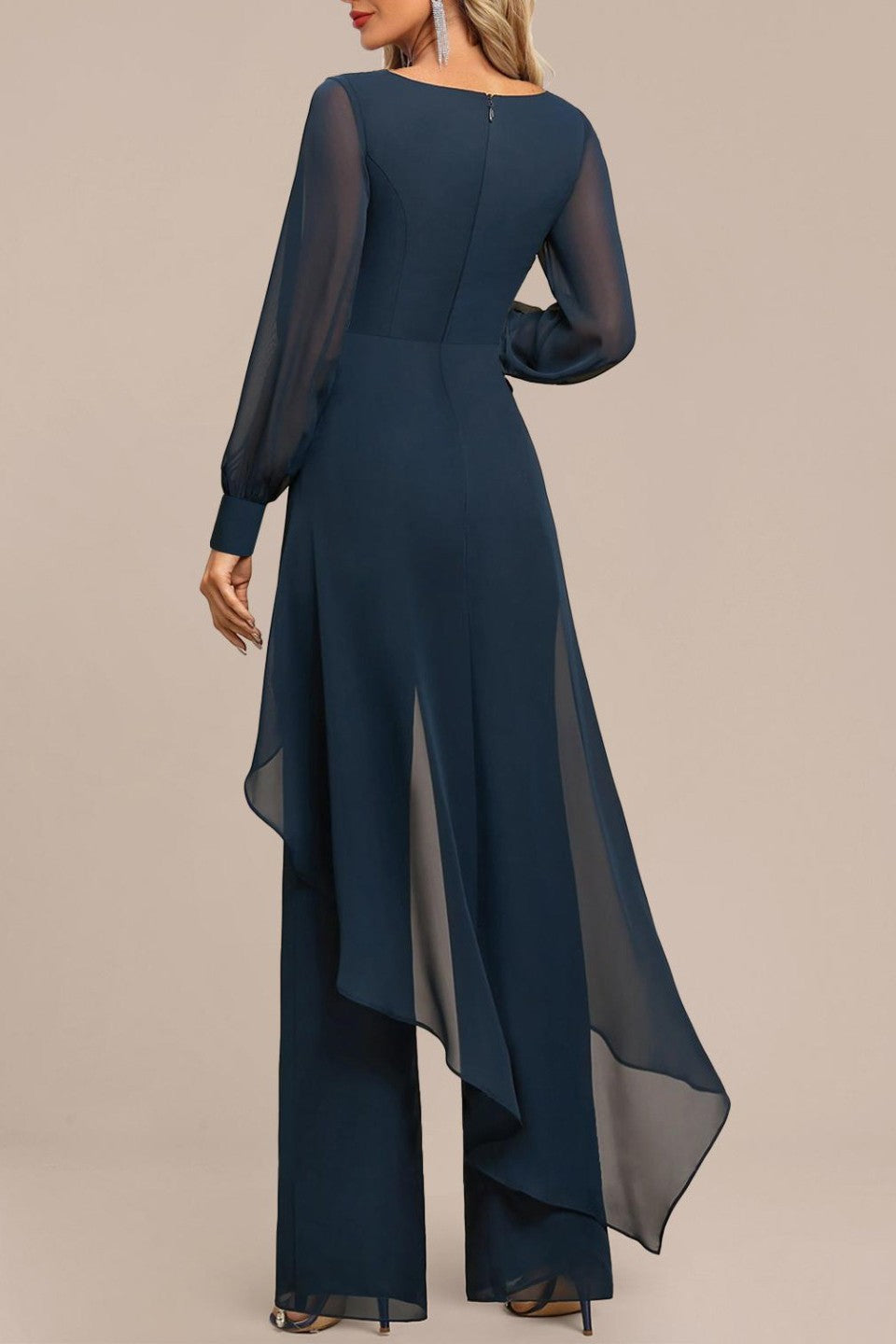 Tuta elegante, blu scuro