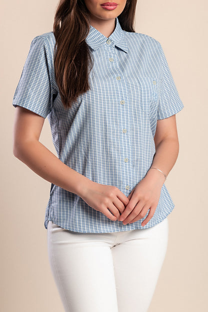 Maglietta a maniche corte, blu