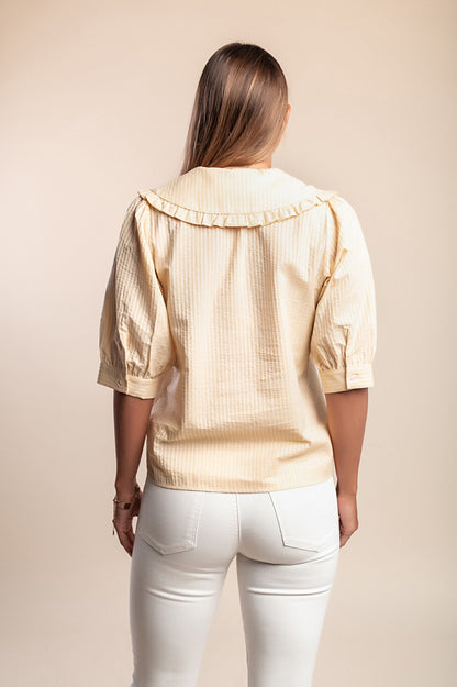 Maglietta a maniche corte, gialla