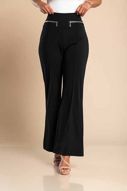 PANTALONI EMANUELA - NERO