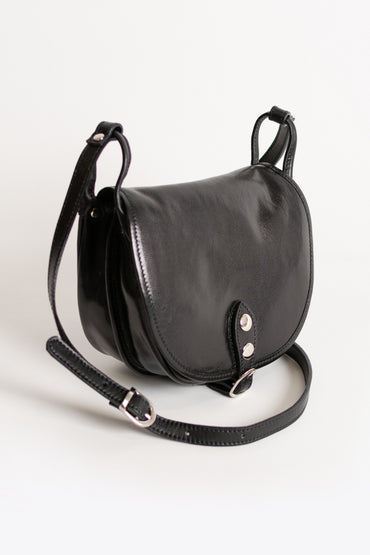 Borsa in pelle naturale Nova, nera