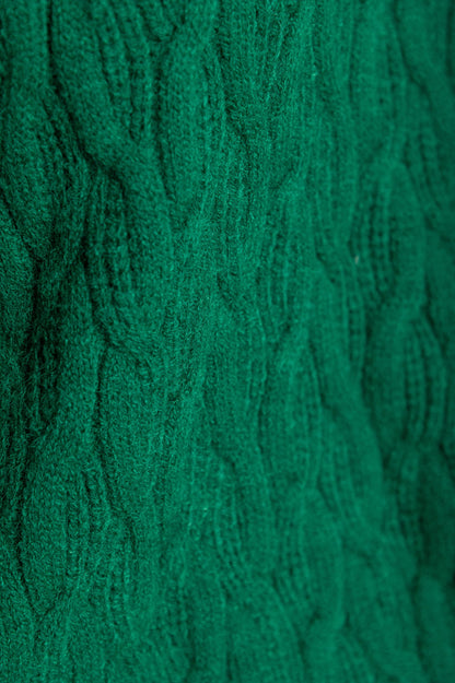 Maglia dolcevita, verde