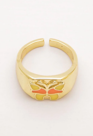 Anello elegante, ART529, colore oro
