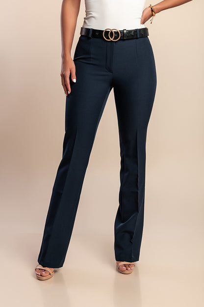 Pantaloni eleganti dal taglio dritto, neri