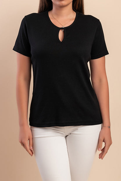 Maglietta di cotone, rossa