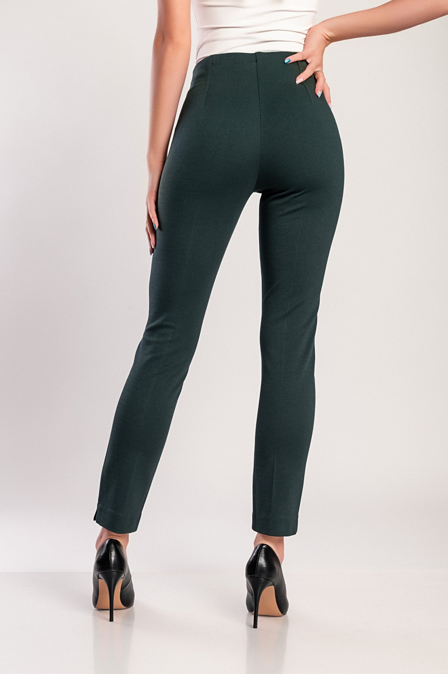 Pantaloni eleganti, bordeaux