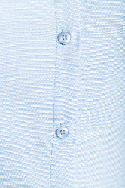 Camicia elegante, azzurra