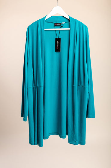 Cardigan a maniche lunghe, menta