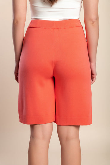 Pantaloncini di cotone, corallo