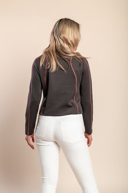 Maglietta sportiva, grigia