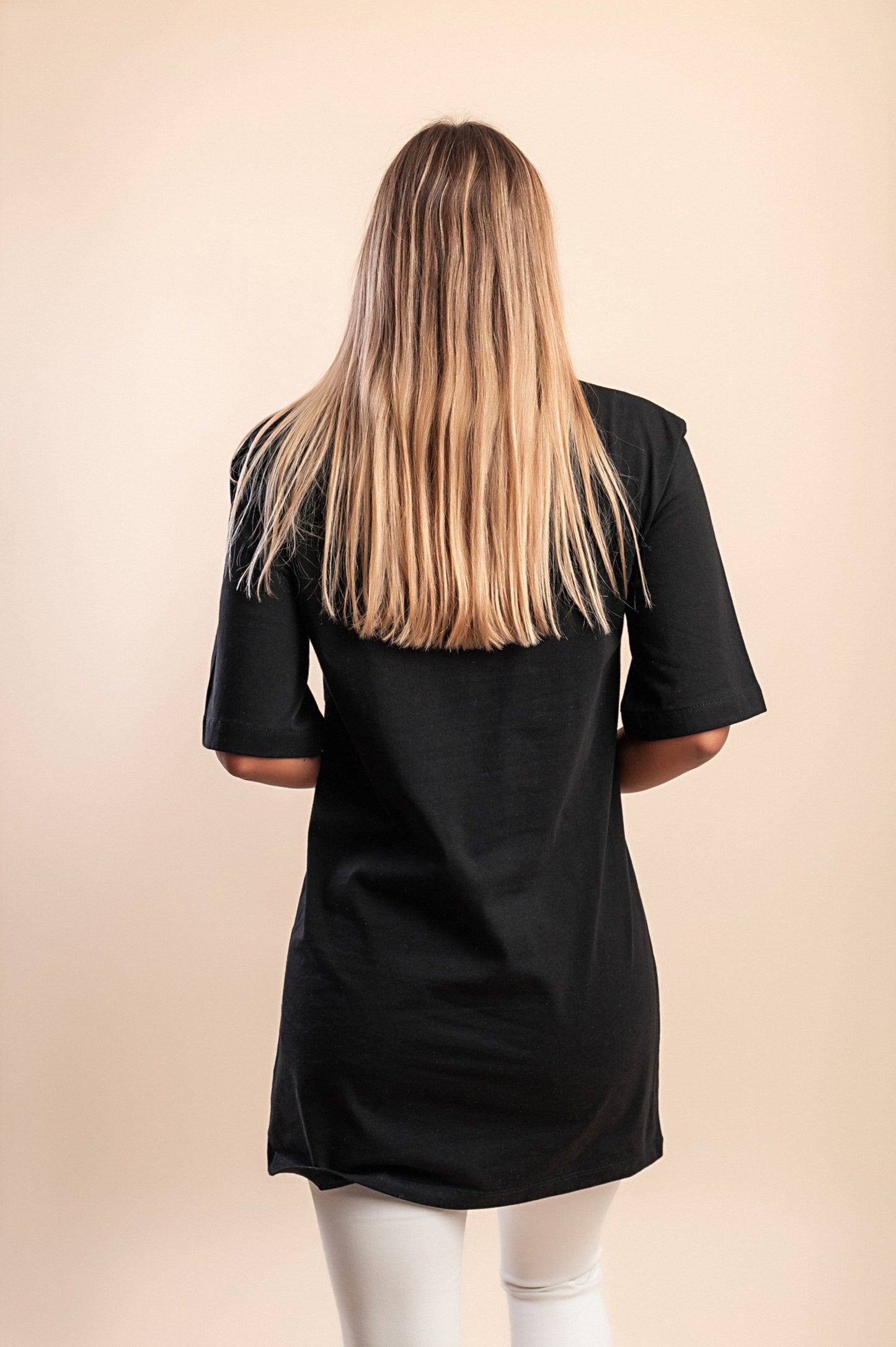 T-shirt in cotone con stampa, bianca