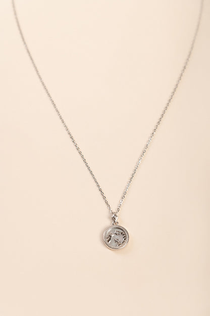 Collana con pendente, SCORPIONE, argento
