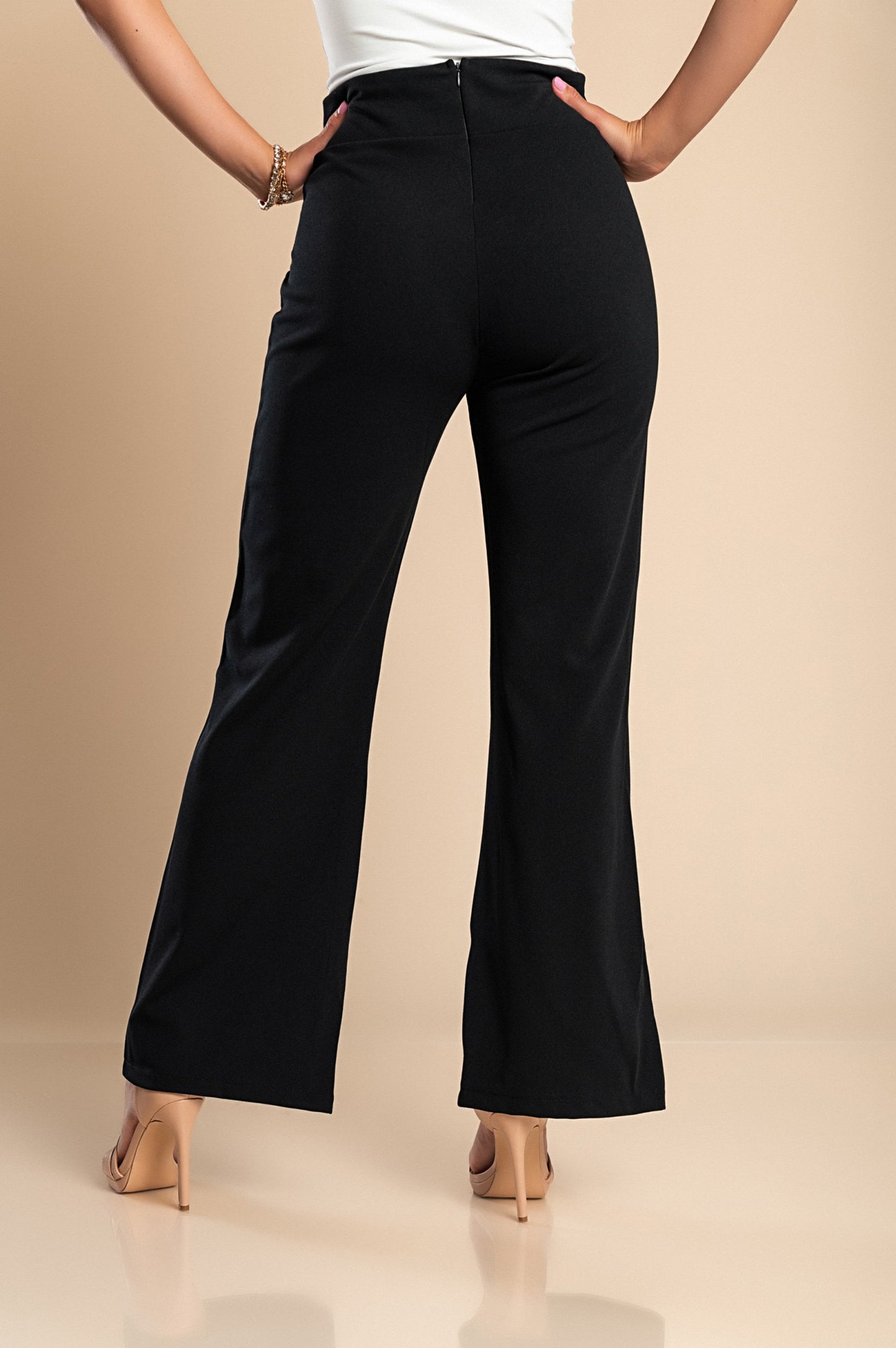 PANTALONI EMANUELA - NERO